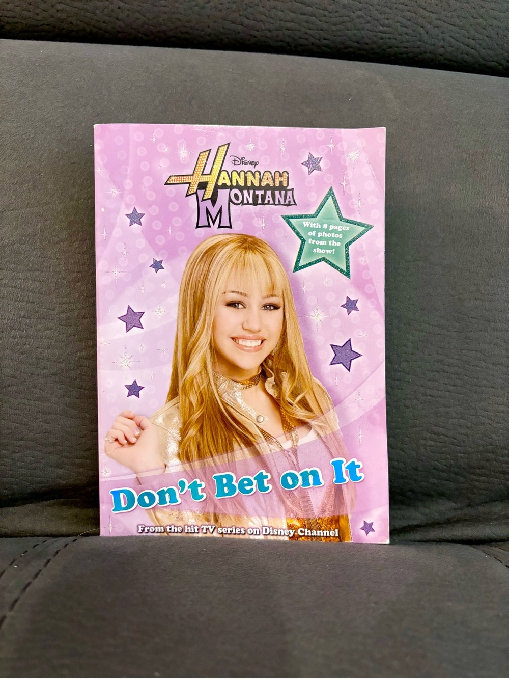 Disney Hannah Montana "Don't Bet on It" Book